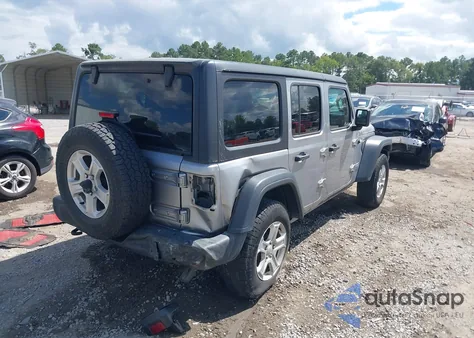 2020 Jeep Wrangler Unlimited Sport S 4X4 from USA, damaged, VIN 1C4HJXDN2LW160395